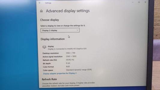Uperfect Tragbarer Monitor 16" QHD 2560x1600 IPS LCD USB-C HDMI Lautsprecher