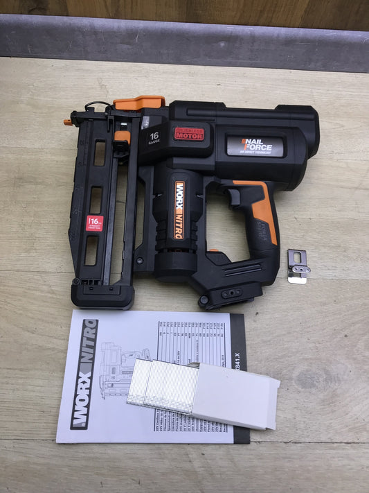 WORX WX841 Nitro 20V Akku-Nagler solo, Kabelloser Nagler, I31948