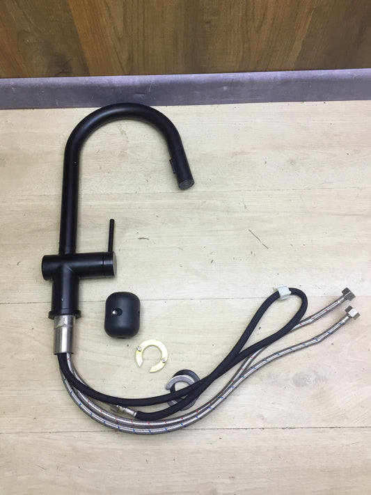 Rainsworth Hochdruck-Küchenarmatur mit Brause Ausziehbar, Wasserhahn, I32208