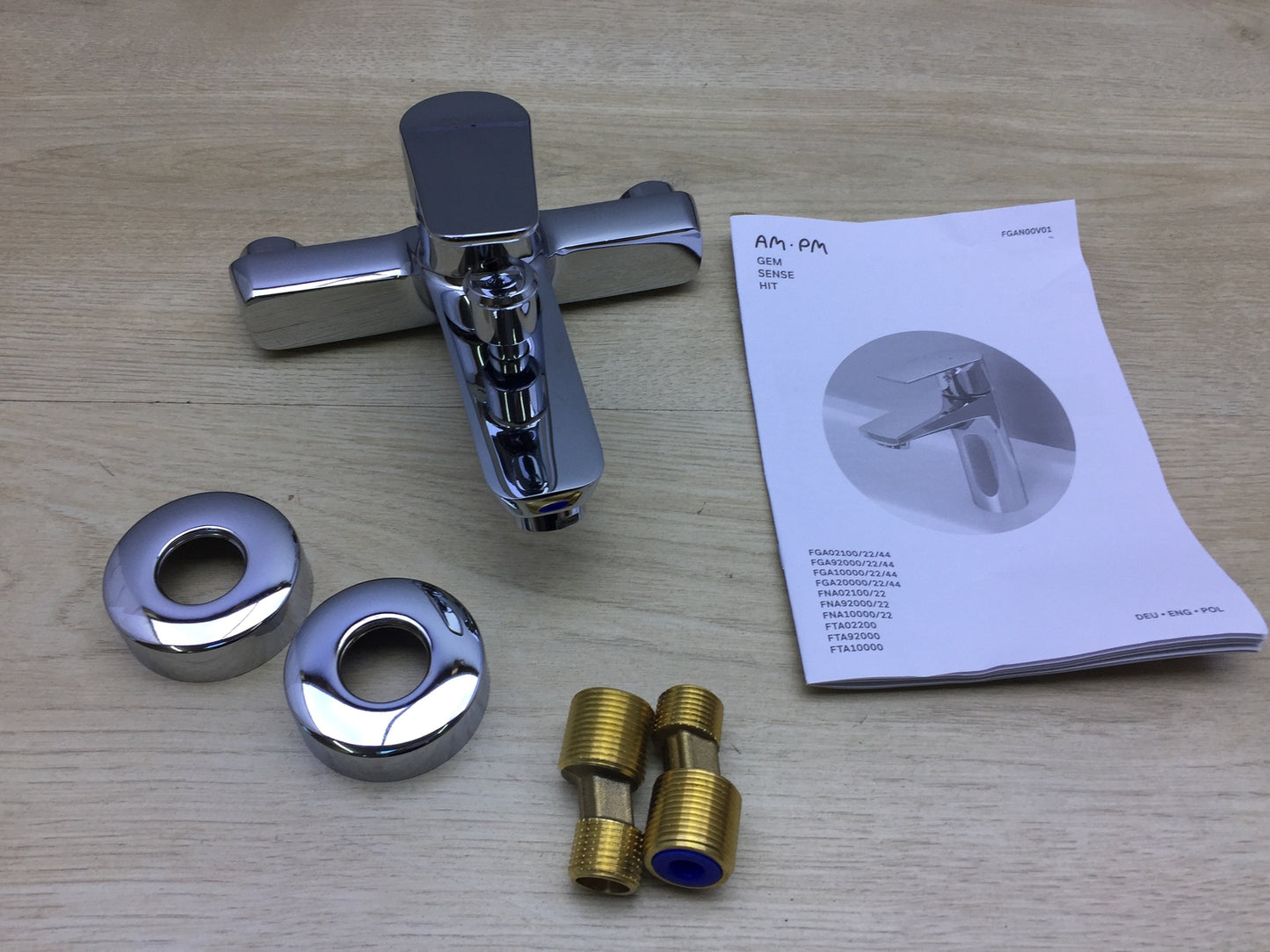 AM.PM FTA10000 Hit Wannenarmatur, Chrom, I19800