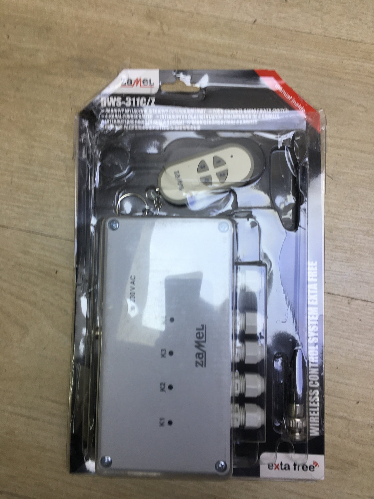 Zamel RWS-311 C/Z RWS 4- Kanal- Funknetzschalter, Set, I30933