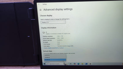 DomyFan S1 Portable Monitor Extension for Laptop 14" FHD 1920x1080 HDMI USB-C 