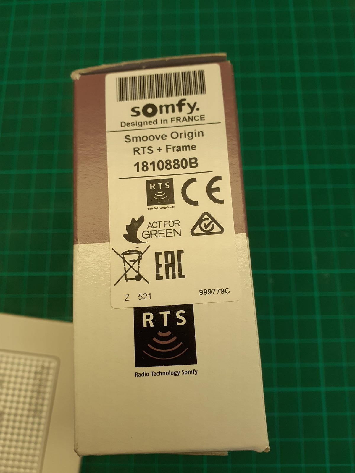 Somfy 1240389 Rollladenmotor Ersatz-Kit Altus RTS, I04862