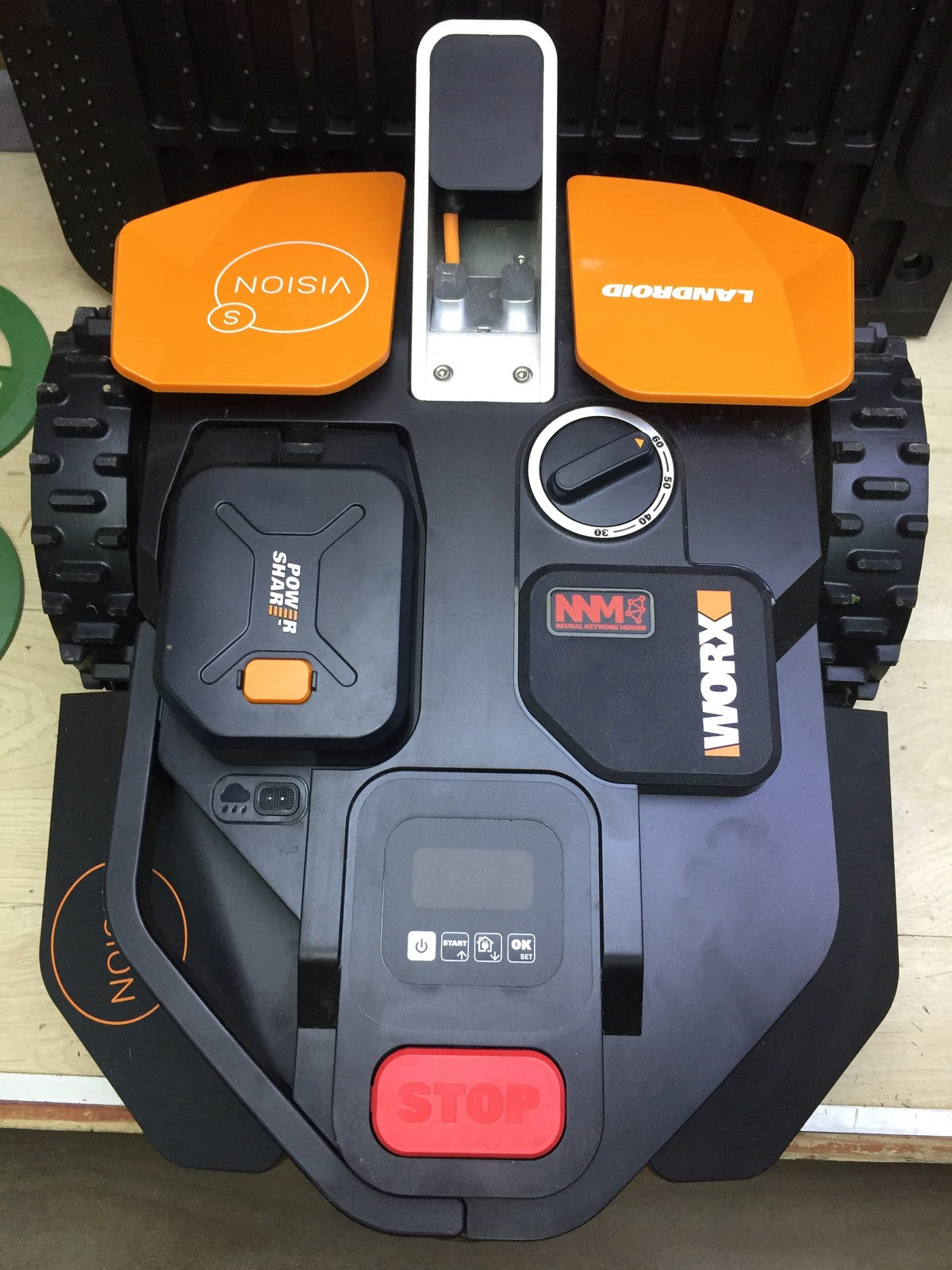 WORX Landroid Vision S250 Mähroboter WR202E, für Gärten bis 250m², I33592
