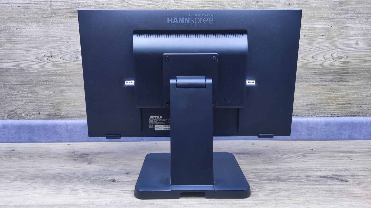 Hannspree HT225HPB Touch Monitor 21.5" FHD 1920x1080 VGA HDMI DP Speaker 