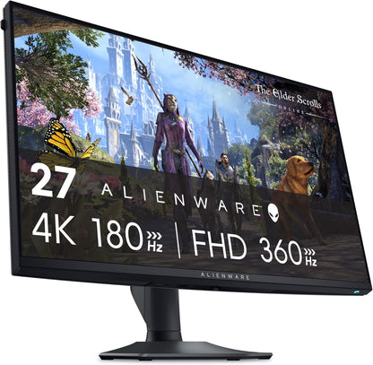 Dell Alienware AW2725QF 4K Monitor 27" UHD 3840x2160 HDR NVIDIA G-Sync 360Hz OC