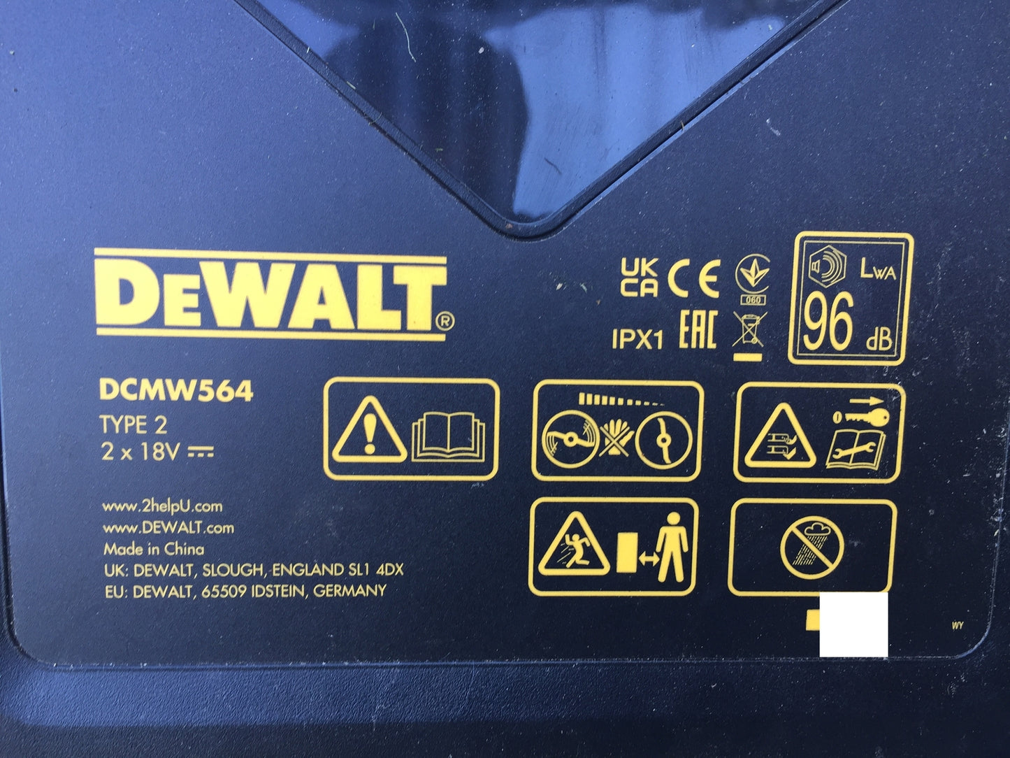 DeWalt DCMW564N 54V XR FlexVolt Akku-Rasenmäher solo, I32797
