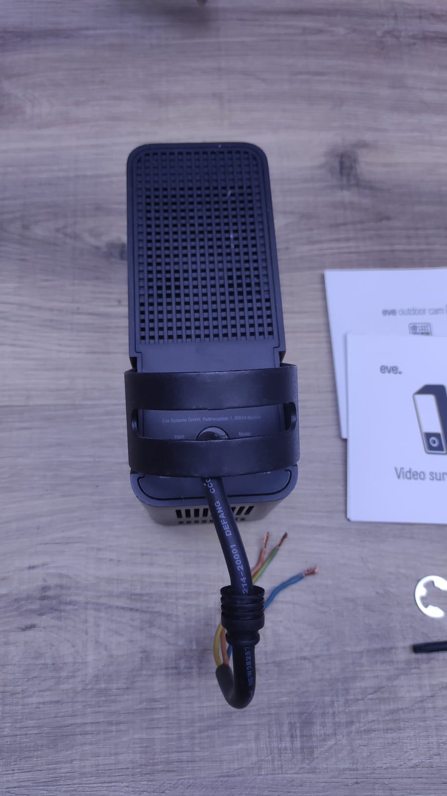 Eve Outdoor Cam Smarte Überwachungskamera 20ECA8101, I32602