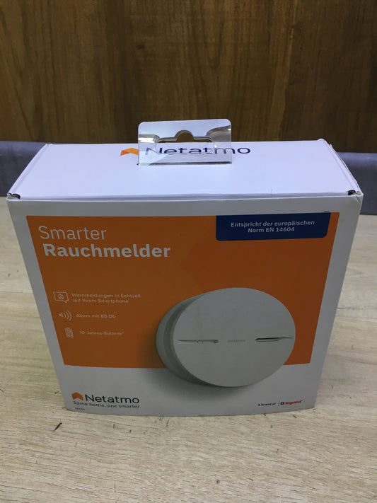 Netatmo Smart Smoke Detector NSD01, automatic tests, smoke alarm, I31500