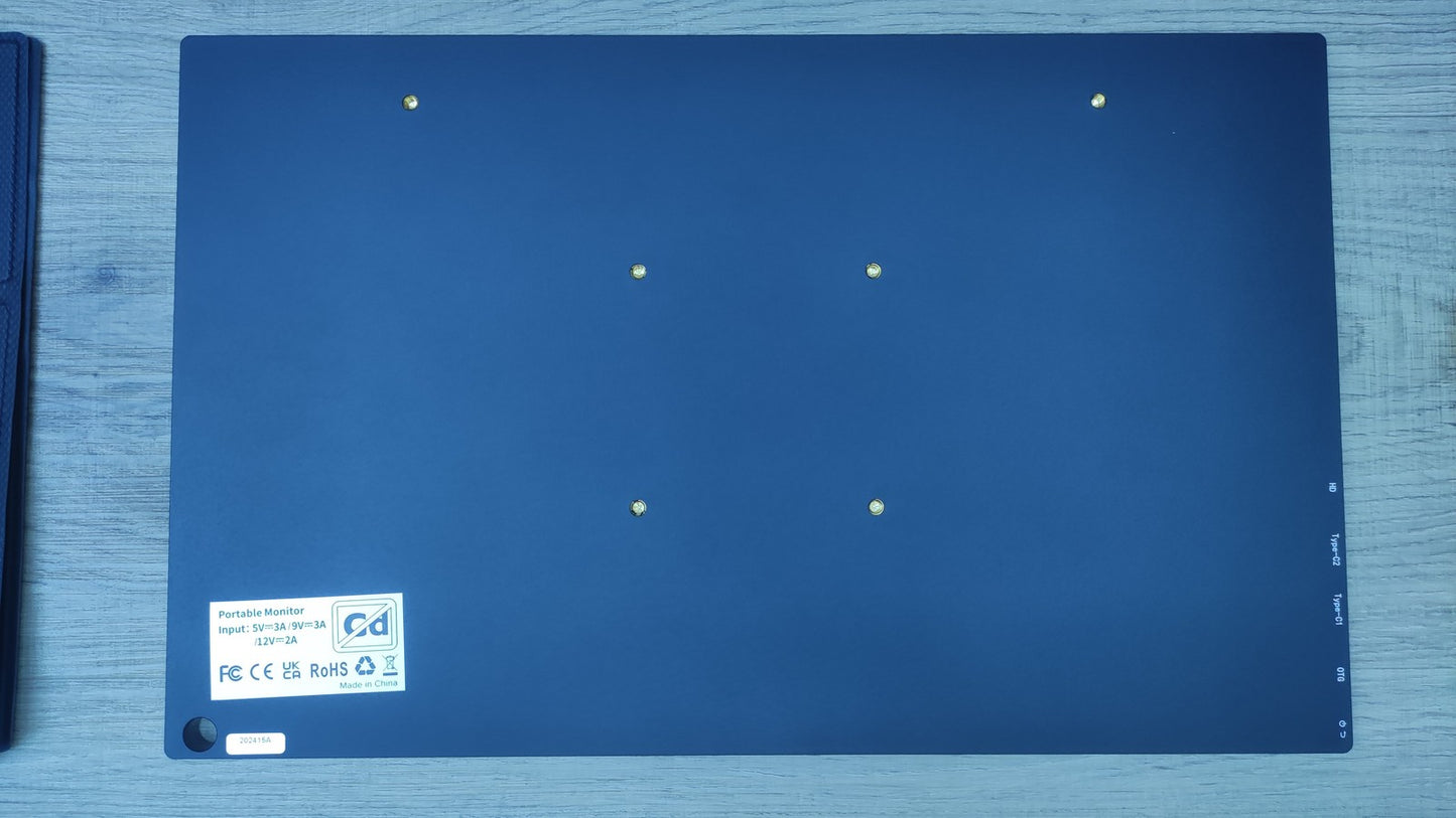 Uperfect Tragbarer Monitor 16" QHD 2560x1600 IPS USB-C HDMI 144Hz Lautsprecher