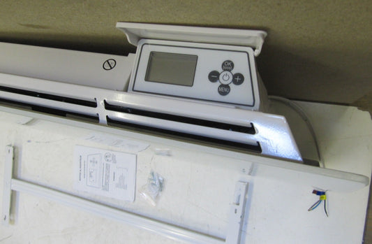 Carrera Heizkörper Gusseisen aus Glas glänzend 2000 W Weiß, I30211