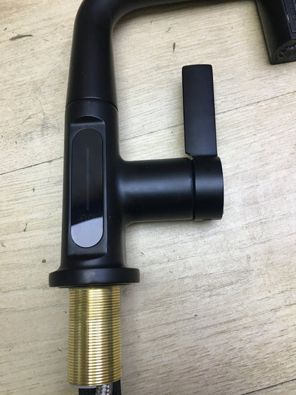 ESOP Küchenarmatur mit LED Temperaturanzeige, Wasserhahn, ausziehbar, I30729