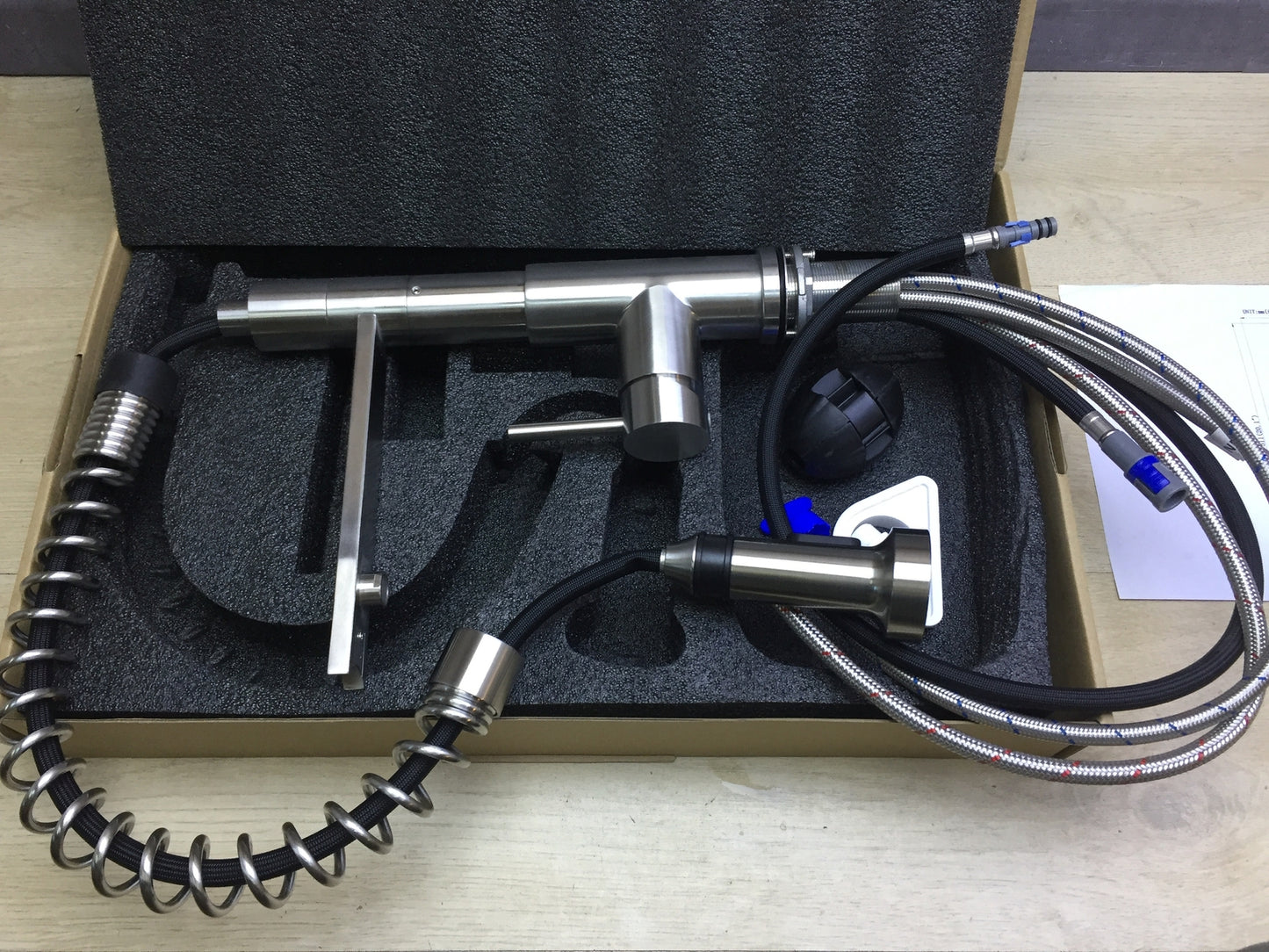 CREA 40104BN Spiralfeder-Küchenarmatur, Wasserhahn Armatur Küche, I30821