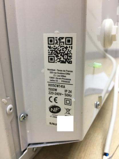 Carrera 051111 Heizkörper HX15CWT41A, 1500 W, I16538