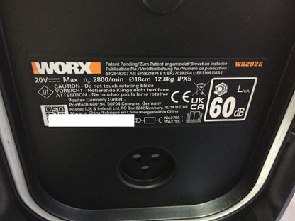 WORX Landroid Vision S250 robotic lawnmower WR202E for gardens up to 250m², I33171