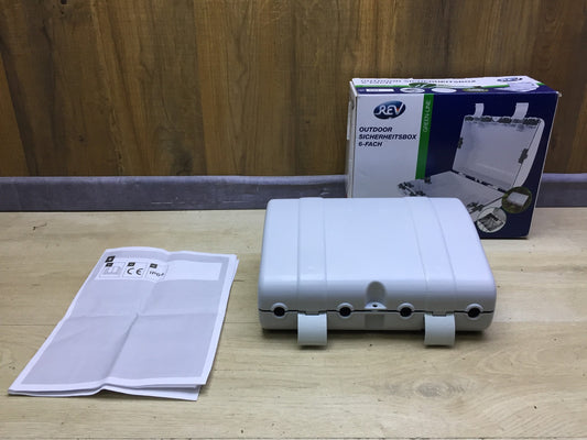 REV H24 Sicherheitsbox für Verlängerungskabel, Outdoor, 6-fach, I33963