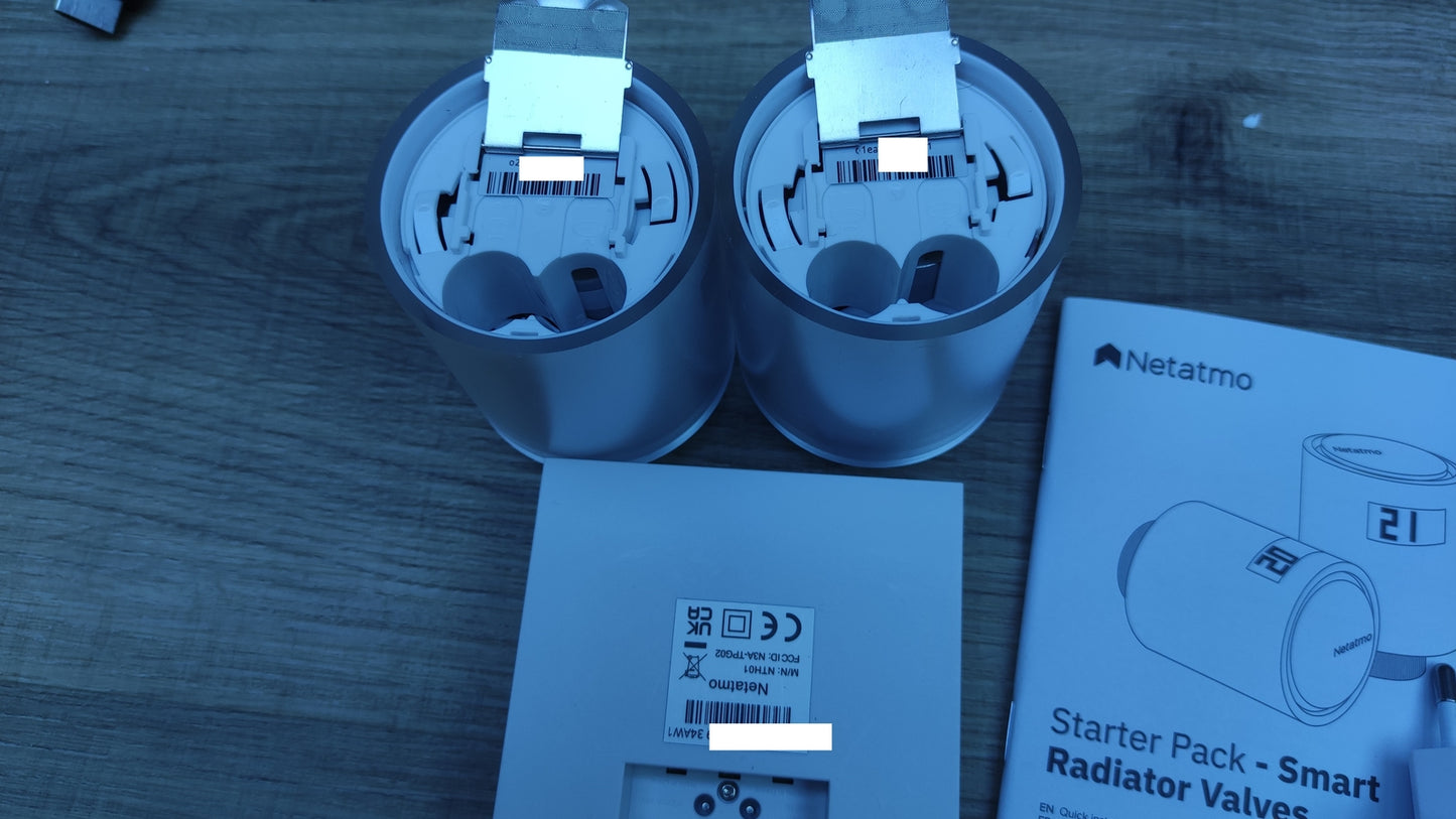 Netatmo NVP-AMZ Smart WiFi Starter Pack, Heating Starter Kit, I32347