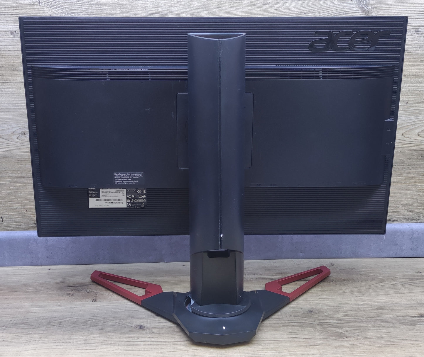 Acer Predator XB271HUbmiprz Gaming Monitor 27" WQHD 2560x1440 G-Sync 165Hz 4ms