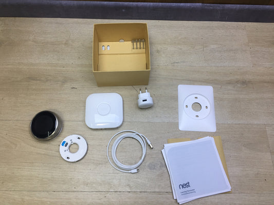 Nest Lernfähiger Thermostat Dritte Generation T3010FD, silber, I31281