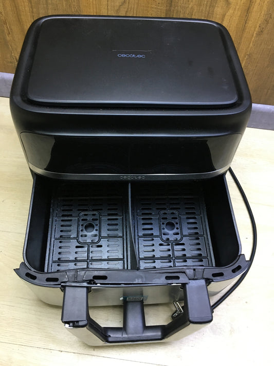 Cecotec 04996 Heißluftfritteuse CecoFry Dual 9000, 2850W, I31187