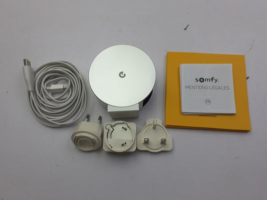 Somfy 2401507 Innenkamera mit automatischer Blende,130° Weitwinkel Blick, V12260