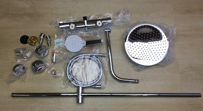 Hansgrohe Crometta S 240 Duschsystem 2 Strahlarten 27267000, I34373