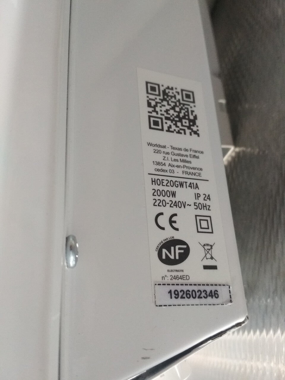 Carrera Heizkörper Heizgerät Keramik 6 Stufen 2000 W Händler Rechnung Y06775