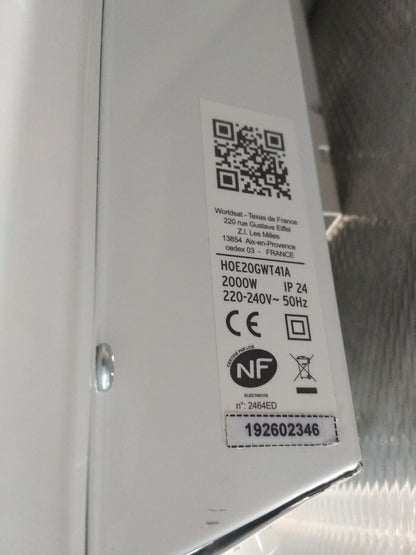 Carrera Heizkörper Heizgerät Keramik 6 Stufen 2000 W Händler Rechnung Y06775