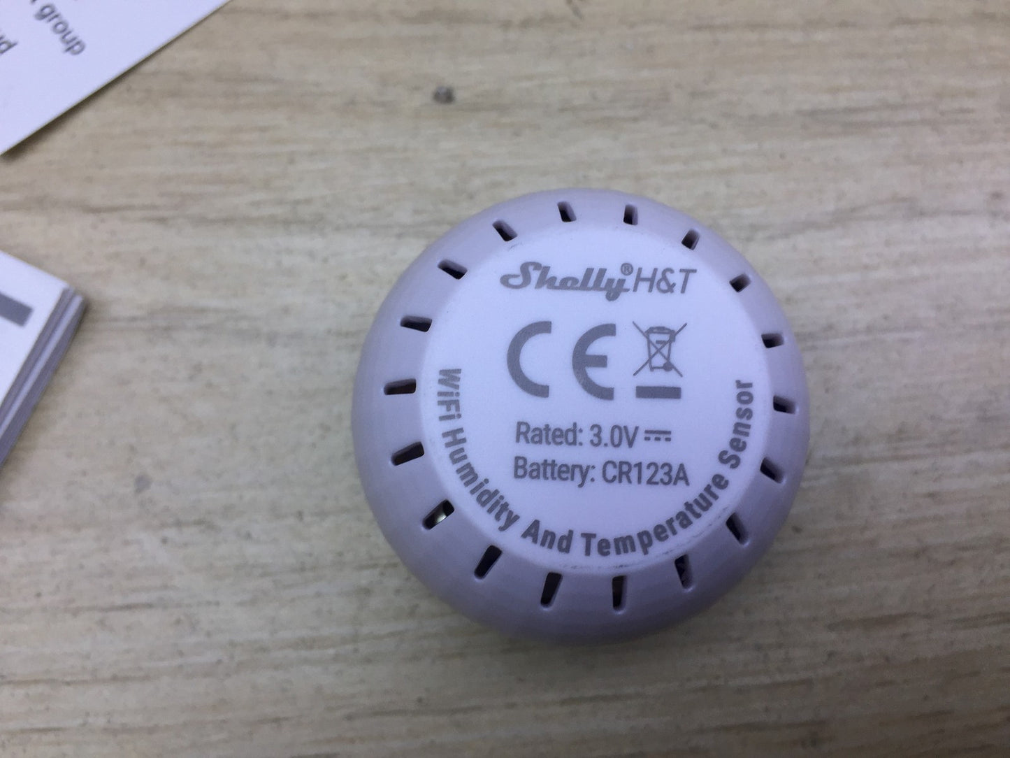 Shelly Smart Home Temperatursensor & Luftfeuchtigkeitsmesser, I33748