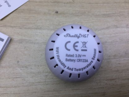 Shelly Smart Home Temperatursensor & Luftfeuchtigkeitsmesser, I33748
