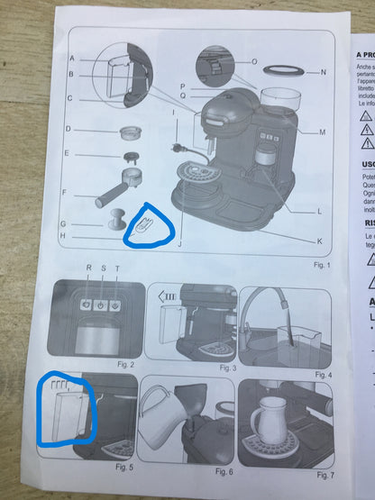 Ariete 1318 Moderna Espressomaschine mit integriertem Mahlwerk, I31257