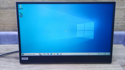 Lenovo ThinkVision L15 Portable Monitor 15.6" FHD 1920x1080 IPS USB-C black 