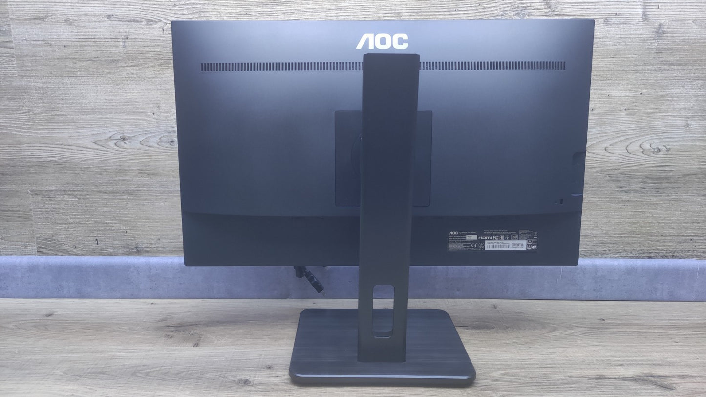 AOC 24P2C Monitor 23.8" FHD 1920x1080 HDMI DP USB-C AMD FreeSync 75Hz black 