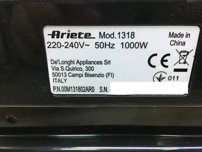 Ariete 1318 Moderna Espressomaschine mit integriertem Mahlwerk, I31257