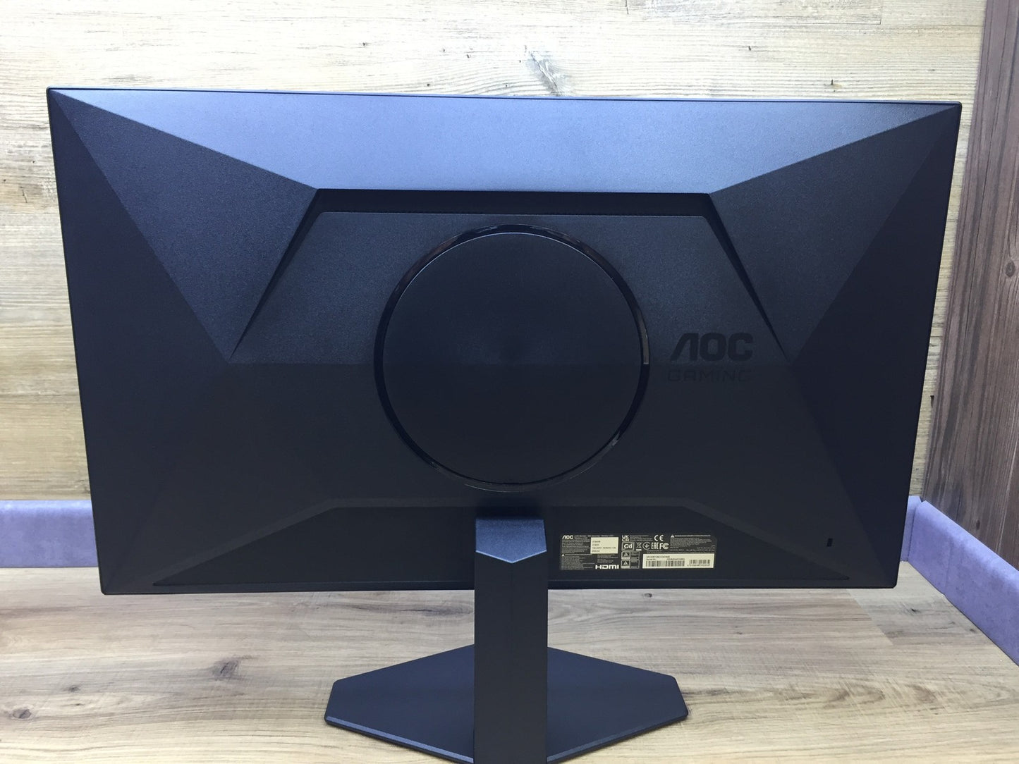 AOC 27G4XE Monitor 27" FHD 1920x1080 Fast IPS HDMI DP NVIDIA G-Sync 180Hz 0.5ms 