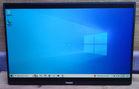Yodoit PTM16 Tragbarer 2.5K Monitor 16" QHD 2560x1600 IPS Mini-HDMI USB-C 120Hz