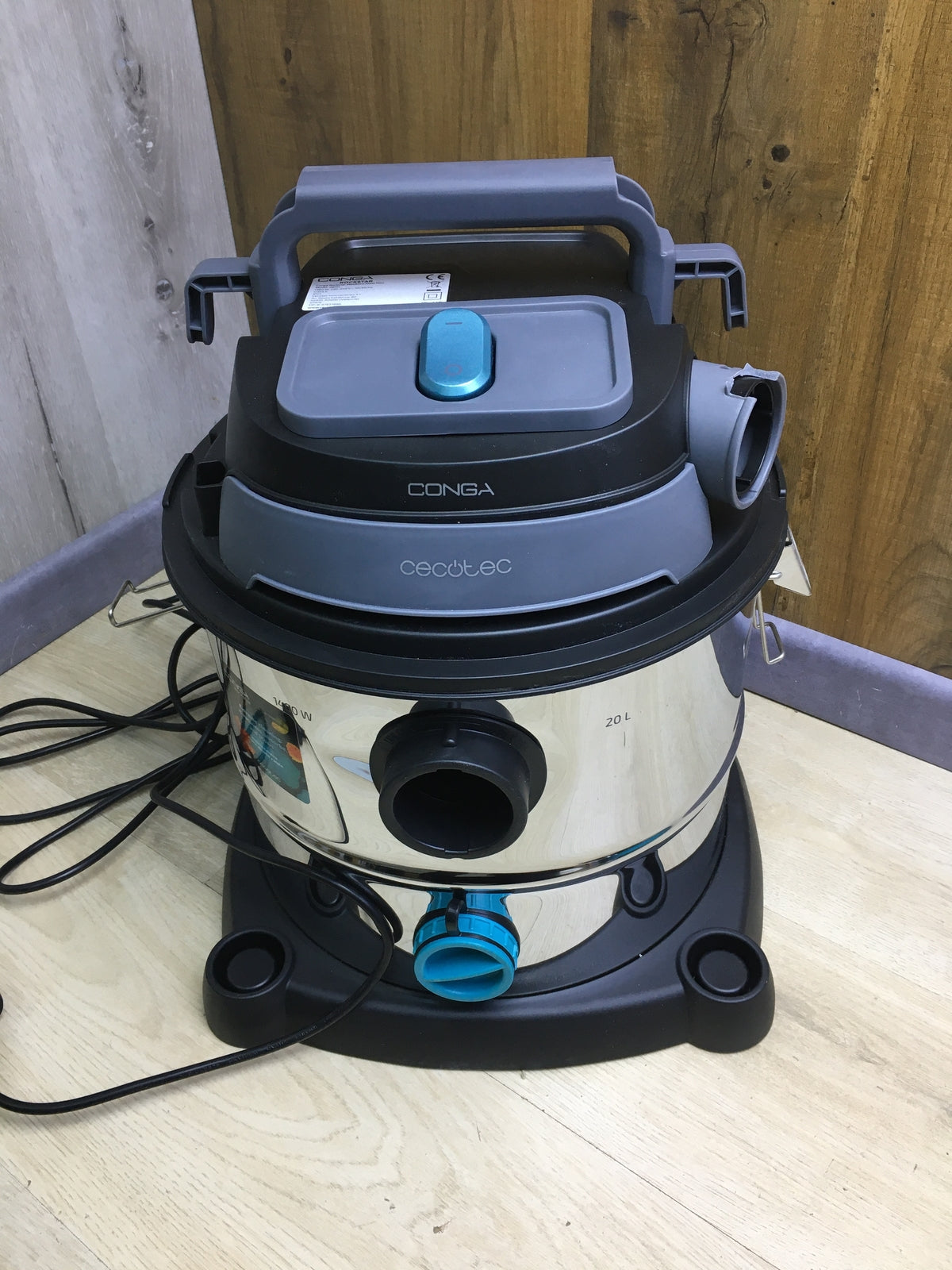 Cecotec 08114 Nass-/Trockensauger Conga Rockstar Wet&Dry Steel Max, I31129