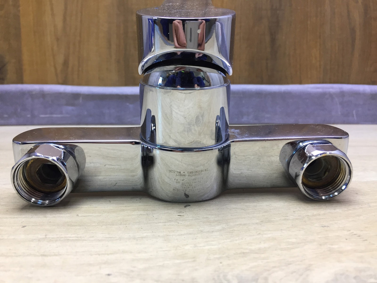 Grohe BauEdge Badarmaturen Einhand-Wannenbatterie 23334000, Wasserhahn, I33946