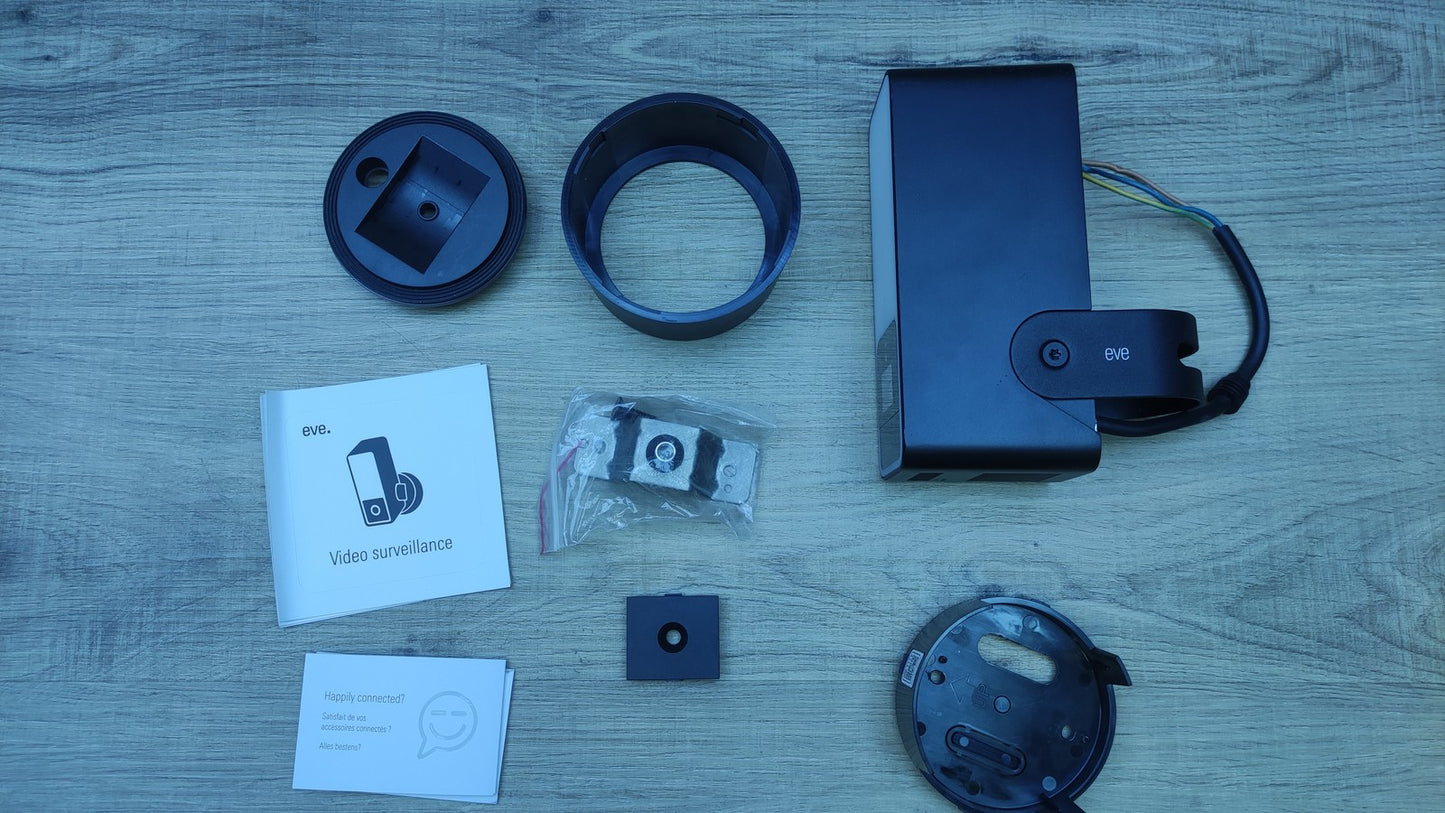 Eve Outdoor Cam Smarte Überwachungskamera 20ECA8101, I33785