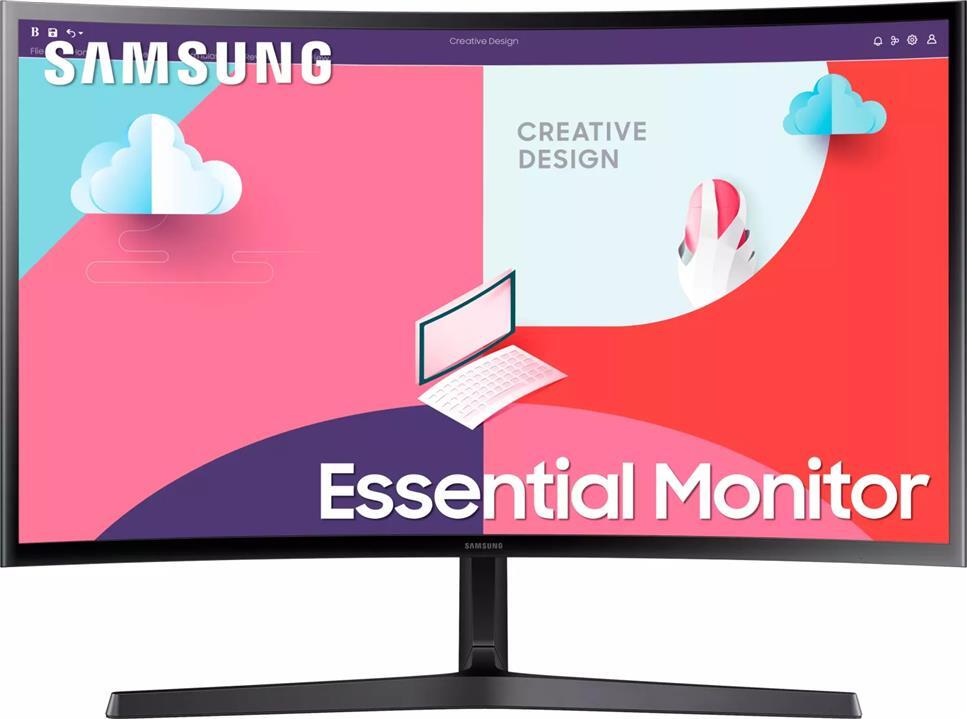 Samsung S3 S24C366EAU Essential Monitor 24" FHD 1920x1080 VGA HDMI AMD FreeSync 