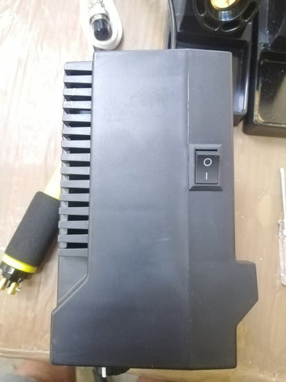 HUKOER 60W 110-240V Pyrographie-Maschine, Holzschnitzwerkzeug-Kit I02702