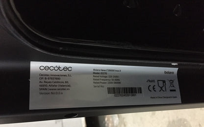 Cecotec Bolero Hexa C126000 Inox Ein integrierter Backofen 77 L 2800 W (02270)