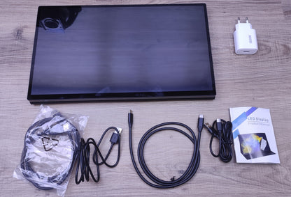 Prechen portable touch monitor 15.6" (HD156-T) FHD 1920x1080 IPS USB-C HDMI