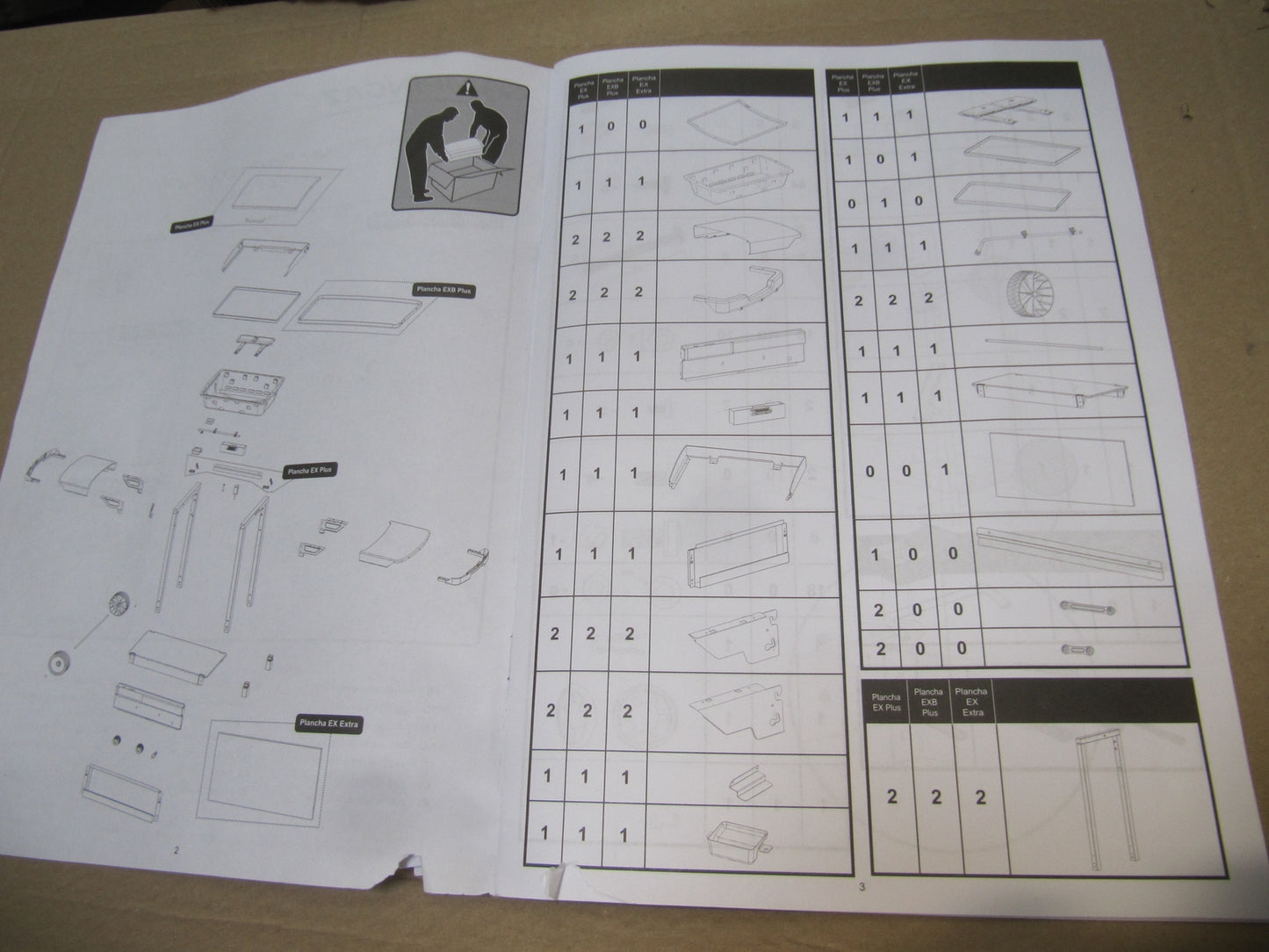 Campingaz Plancha EXB Plus Grill 7,5 kW, I12299
