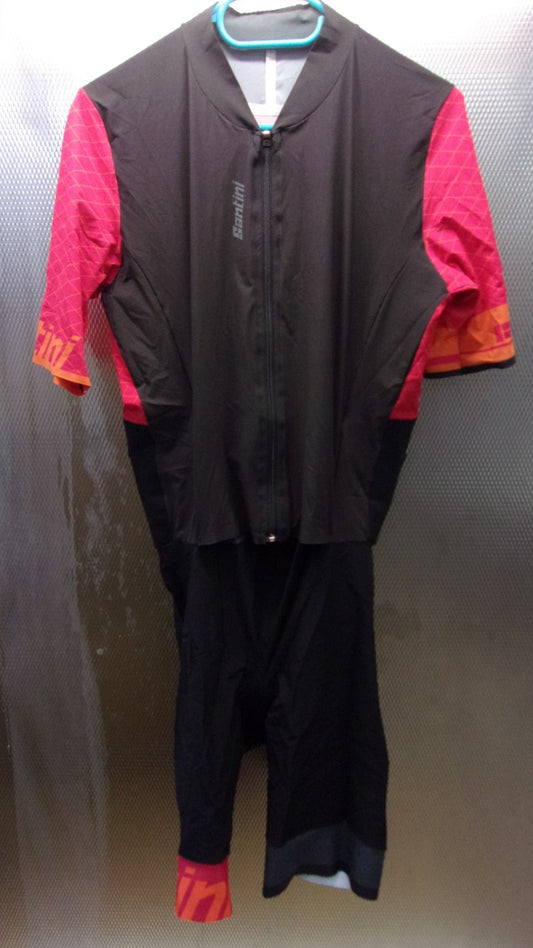 Santini Sleek Plus 777 Herren Rot/Schwarz 2018 Triathlon V00298