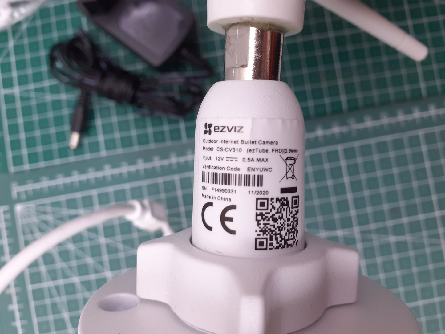 Ezviz ezTube 1080p Full-HD Kamera mit Nachtsicht WLAN CS-CV310, I15037