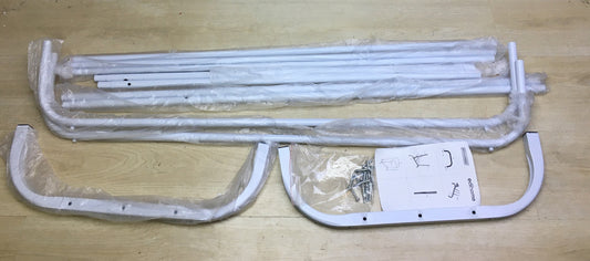 edihome Kleiderständer Doppelt, 110 x 150 x 54 cm, Schuhregal, I30220