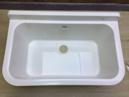 Negrari 5001PKC Spülbecken Weiß Größe 55 x 35 cm, I32863