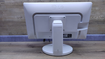 LG 22MB35PU-W Monitor 21.5" FHD 1920x1080 TN VGA DVI 60Hz 5ms Lautsprecher weiß