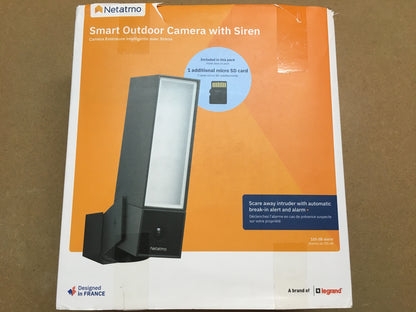 Netatmo Smarte Überwachungskamera für den Außenbereich, I32135